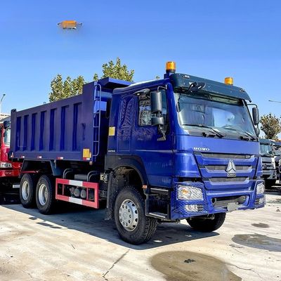 अच्छी कीमत 6x4 371hp 10 व्हीलर Sinotruk डंप ट्रक, सेकंड हैंड Howo डंपर ट्रक ऑनलाइन