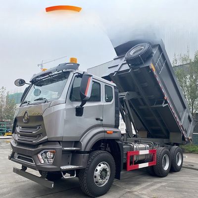 अच्छी कीमत 35 टन 6X4 371HP हवा निलंबन Sinotruk Hohan डंप ट्रक खनन के लिए मैनुअल ऑनलाइन
