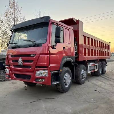 अच्छी कीमत स्वचालित 8x4 371hp Sinotruk Howo खान रेत डंप टिपर ट्रक 40 टन 60 टन अफ्रीका में ऑनलाइन