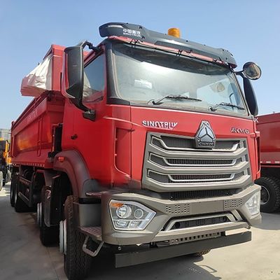 अच्छी कीमत 8x4 12 व्हीलर 40 टन Sinotruk डंप ट्रक, 12 टायर टिपर ट्रक EUR 2 380hp ऑनलाइन