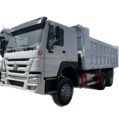 अच्छी कीमत बाएं पतवार 375HP 10 व्हील Sinotruk डंप ट्रक 30 टन दूसरा हाथ 6x4 HOWO टिपर ऑनलाइन