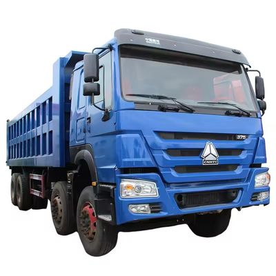 अच्छी कीमत 2012 डीजल प्रयुक्त SINO TRUCK hovo 371 375HP 8x4 6x4 टपर ट्रक यूरो 2 इंजन के साथ ऑनलाइन