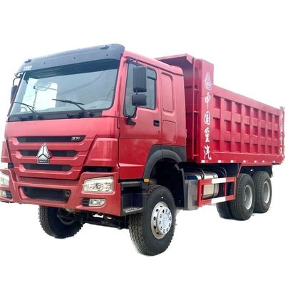अच्छी कीमत मध्यम ट्रक Howo 371 खनन डंप ट्रक 30 टन Sinotruck Howo 10 टायर 6X4 371HP ऑनलाइन