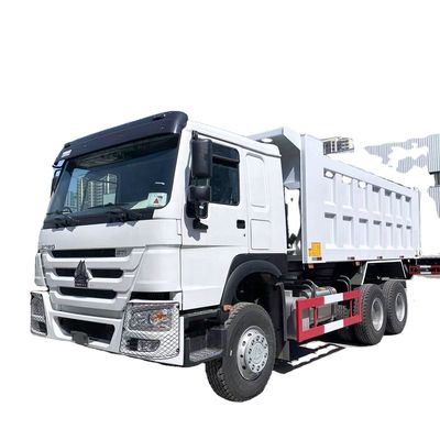 अच्छी कीमत 6 सिलेंडर सिनोट्रक होवो 6X4 टिलर डंपर टिलिंग ट्रक 5.3-6.2M कार्गो टैंक के साथ ऑनलाइन