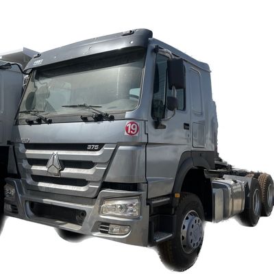 अच्छी कीमत वीडियो तकनीकी सहायता डीजल इस्तेमाल किया Sinotruck Howo ट्रैक्टर ट्रक 375HP टो ट्रक्टर टो ऑनलाइन