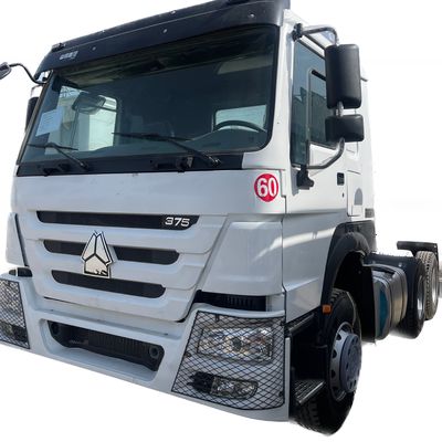 अच्छी कीमत 6x4 पहिया 375 HP साइनो प्राइम मोवर राइट हैंड ड्राइव प्रयुक्त ट्रेलर ट्रैक्टर ट्रक सिर ऑनलाइन