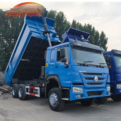 अच्छी कीमत दूसरा हाथ Sinotruk डंप ट्रक 40 टन, HOWO 10 व्हील डंपर भारी शुल्क ऑनलाइन