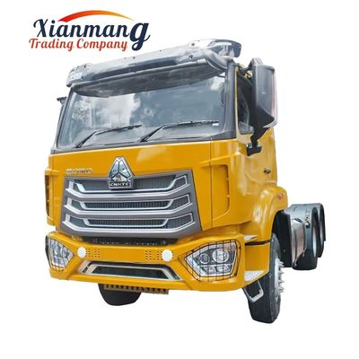 अच्छी कीमत Sinotruck Hohan E7G 6x4 10 पहिया प्राइम मोवर ट्रेलर ट्रक हेड मैन्युअल ट्रांसमिशन और एयर कंडीशनर के साथ ऑनलाइन