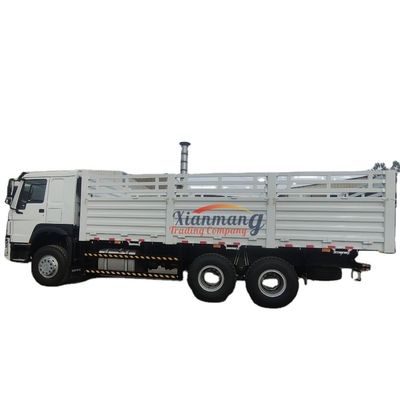 अच्छी कीमत 371hp डीजल Howo कार्गो ट्रक, Sinotruk 6*4 10 व्हीलर्स प्रयुक्त कार्गो ट्रक ऑनलाइन