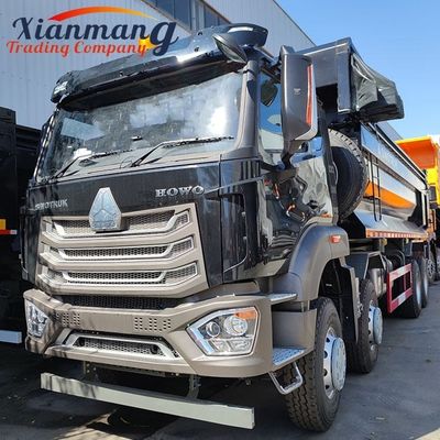 अच्छी कीमत आगे की शिफ्ट नंबर 10 400HP होवो टपर ट्रक 6x4 8x4 डंप ट्रक HW76 केबिन के साथ ऑनलाइन
