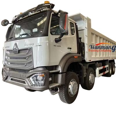 अच्छी कीमत HOWO NX 8X4 12 व्हीलर्स डंप ट्रक ABS और मैनुअल एयर कंडीशनर के साथ चीनी ट्रक ऑनलाइन