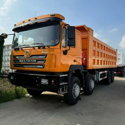 अच्छी कीमत RHD 8X4 Shacman डंप ट्रक WEICHAI WP12.375E53 इंजन और अनुकूलन विकल्प से लैस ऑनलाइन