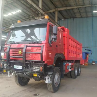 अच्छी कीमत 6X6 आर्मी डंप ट्रक 25T 10 पहियों 30 क्यूबिक डीजल ईंधन प्रकार SINOTRUK कैसे सभी पहियों ड्राइव TIPPER ट्रक अच्छी स्थिति के साथ ऑनलाइन