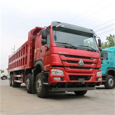 अच्छी कीमत अनुकूलन योग्य दाएं पतवार 8x4 Sinotruck Howo डंप ट्रक 380 HP और 8.2 मीटर कार्गो बॉक्स लंबाई Zz3317n4667e1 के साथ ऑनलाइन