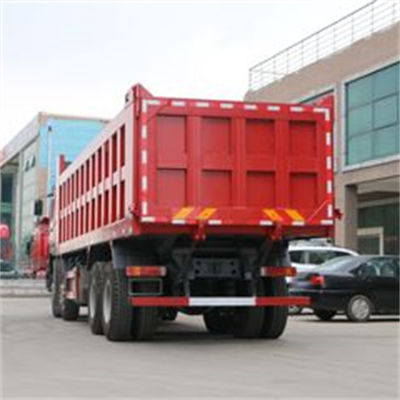 अच्छी कीमत Howo 8x4 12-टायर एलएचडी डंप ट्रक यूरो II उत्सर्जन मानक 380HP अनुकूलन योग्य दाएं पतवार ऑनलाइन