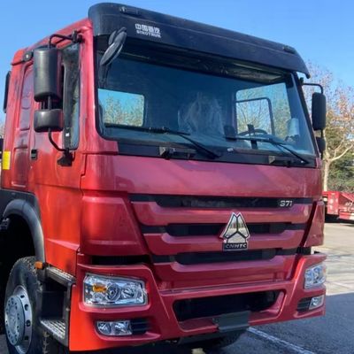 अच्छी कीमत यूरो 2 डीजल इंजन HOWO 6X4 371HP डंप ट्रक 10 पहियों 21-30 टन लोडिंग क्षमता 6800*2500*3200 मिमी इंजन क्षमता 8L ऑनलाइन
